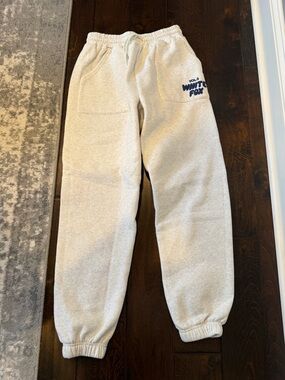 White Fox Sweatpants